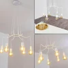 Suspension Cuyama Blanc, 6 lumières