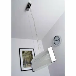 Suspension Datong LED Aluminium, Chrome, 1 lumière