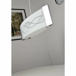 Suspension Datong LED Aluminium, Chrome, 1 lumière