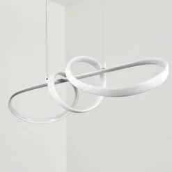 Suspension Dauntey LED Blanc, 1 lumière