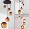 Suspension Degevos Brun, 5 lumières