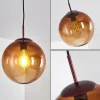 Suspension Degevos Brun, 1 lumière