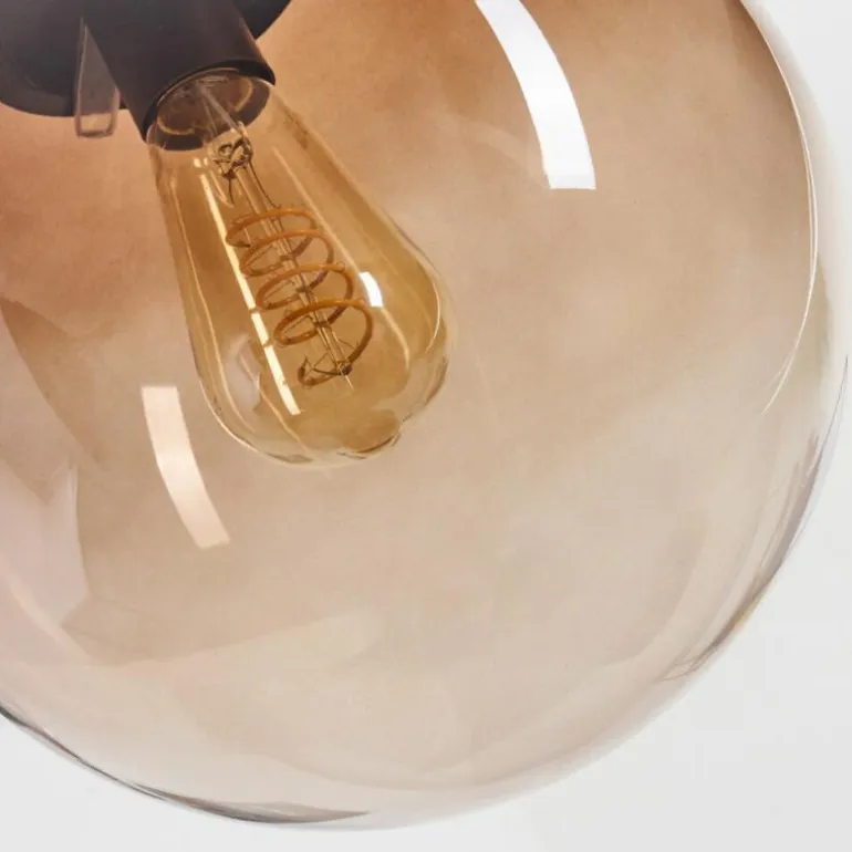Suspension Degevos Brun, 1 lumière