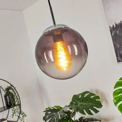 Suspension Degevos Chrome, 1 lumière