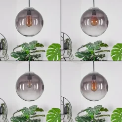Suspension Degevos Chrome, 1 lumière