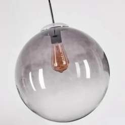 Suspension Degevos Chrome, 1 lumière