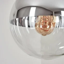 Suspension Degevos Nickel mat, 5 lumières