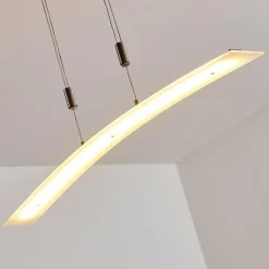 Suspension Delaware LED Argenté, 1 lumière