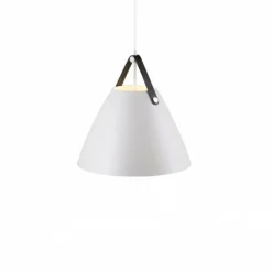 Suspension Design For The People by Nordlux STRAP36 Blanc, 1 lumière