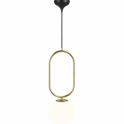 Suspension Design For The People by Nordlux SHAPES Laiton, 1 lumière