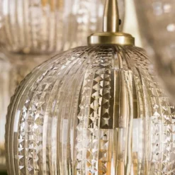 Suspension Diamond Anthracite, 5 lumières