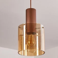Suspension Dodoma Cuivre, 1 lumière