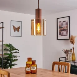 Suspension Dodoma Cuivre, 1 lumière