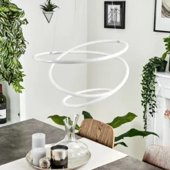 Suspension Donebas LED Blanc, 1 lumière