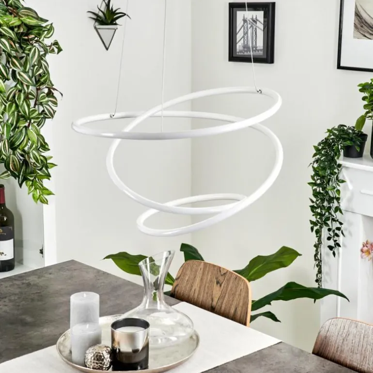 Suspension Donebas LED Blanc, 1 lumière