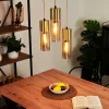 Suspension Dulcita Laiton, 3 lumières