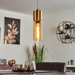 Suspension Dulcita Or, 1 lumière