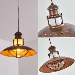 Suspension Ebisuko Rouille, 1 lumière