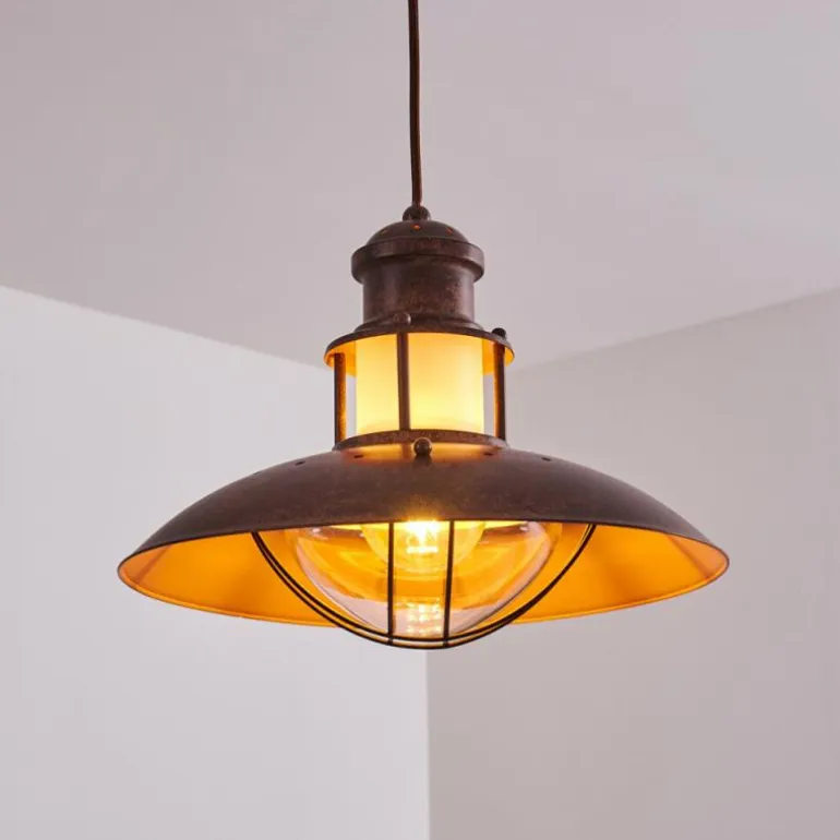 Suspension Ebisuko Rouille, 1 lumière