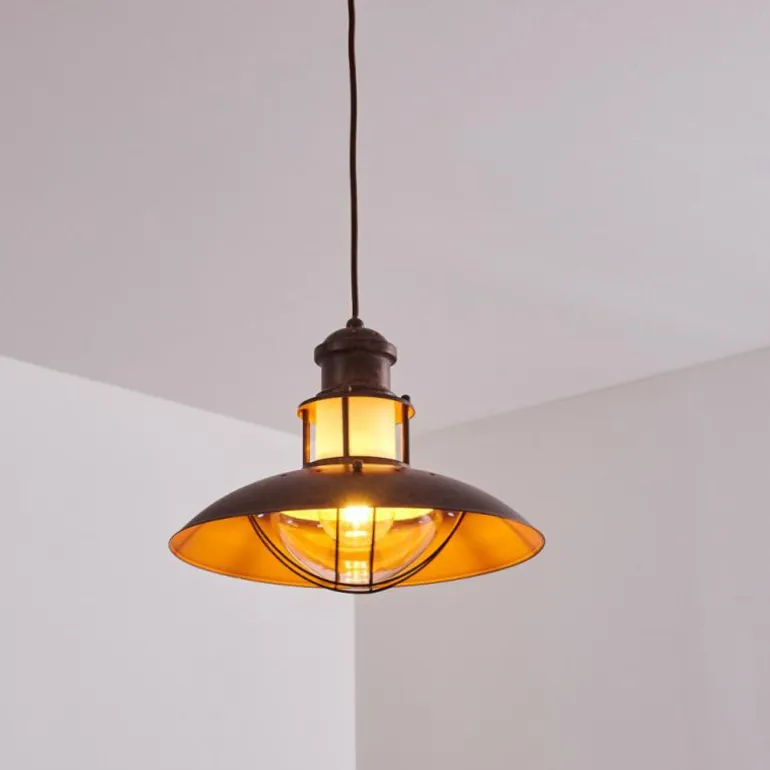 Suspension Ebisuko Rouille, 1 lumière