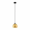 Suspension EGLO ALBARACCIN Noir, 1 lumière