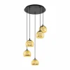 Suspension EGLO ALBARACCIN Noir, 5 lumières
