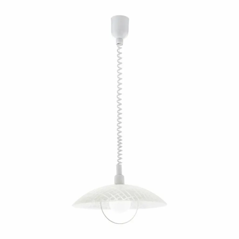 Suspension Eglo ALVEZ Blanc, 1 lumière