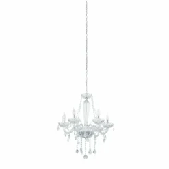 Suspension Eglo BASILANO Chrome, 6 lumières