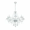 Suspension Eglo BASILANO Chrome, 8 lumières