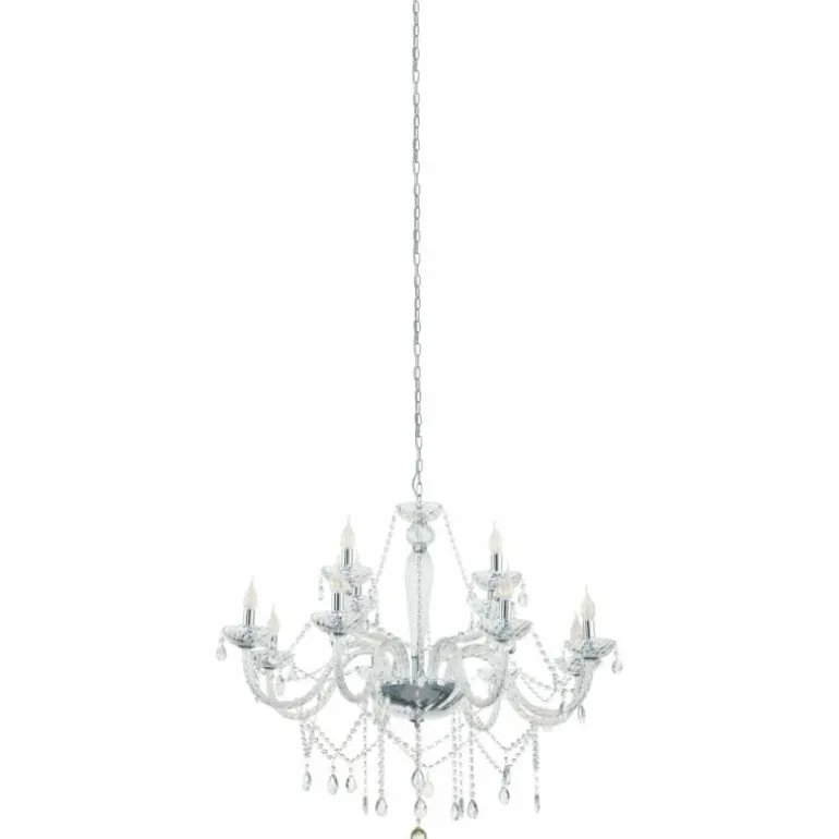 Suspension Eglo BASILANO Chrome, 12 lumières