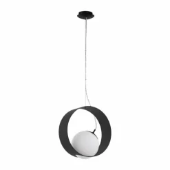 Suspension EGLO CAMARGO Noir, 1 lumière