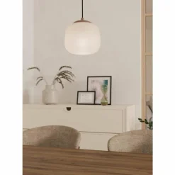 Suspension Eglo COMINIO Taupe, 1 lumière