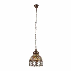 Suspension Eglo JADIDA Brun foncé, Cuivre, 1 lumière