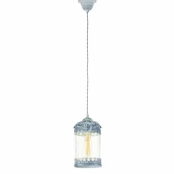 Suspension Eglo LANGHAM Bleu, Gris, 1 lumière