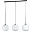 Suspension Eglo MANTUNALLE Noir, 3 lumières