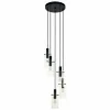 Suspension Eglo MONTEFINO Noir, 5 lumières