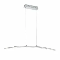 Suspension Eglo PERTINI LED Chrome, 2 lumières