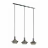 Suspension Eglo PONZANO Nickel mat, 3 lumières