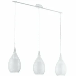 Suspension Eglo RAZONI Blanc, 3 lumières