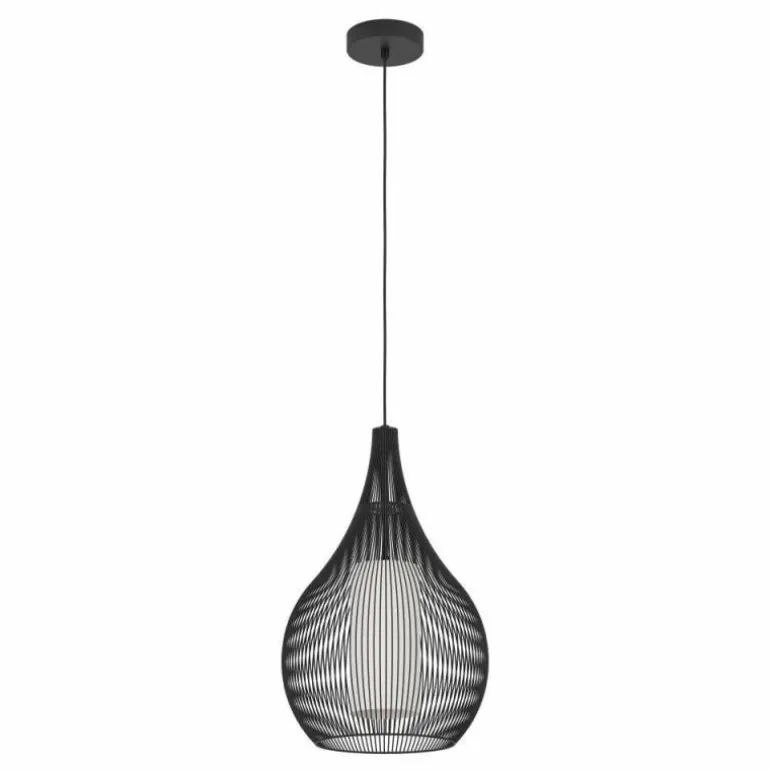 Suspension Eglo RAZONI Noir, 1 lumière