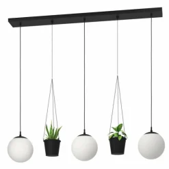 Suspension Eglo RONDO Noir, 3 lumières