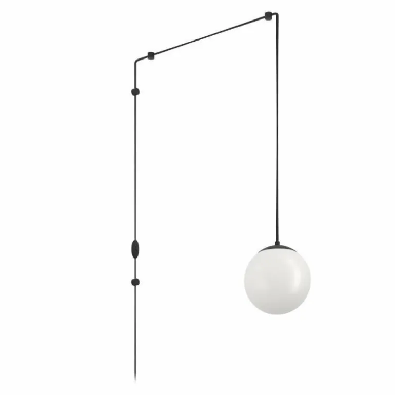 Suspension Eglo RONDO Noir, 1 lumière