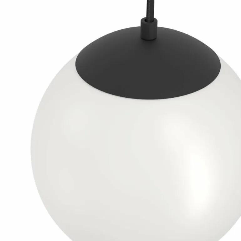 Suspension Eglo RONDO Noir, 1 lumière