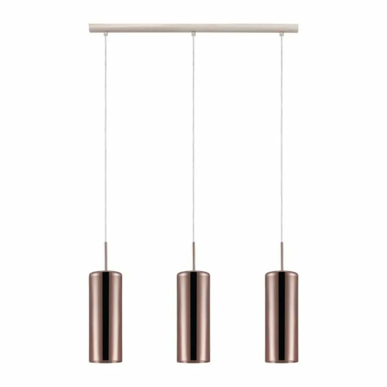 Suspension Eglo SELVINO Nickel mat, 3 lumières