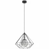 Suspension Eglo VERNHAM Noir, 1 lumière