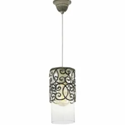 Suspension Eglo VINTAGE Brun, 1 lumière
