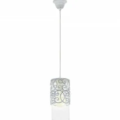 Suspension Eglo VINTAGE Bleu, Gris, 1 lumière