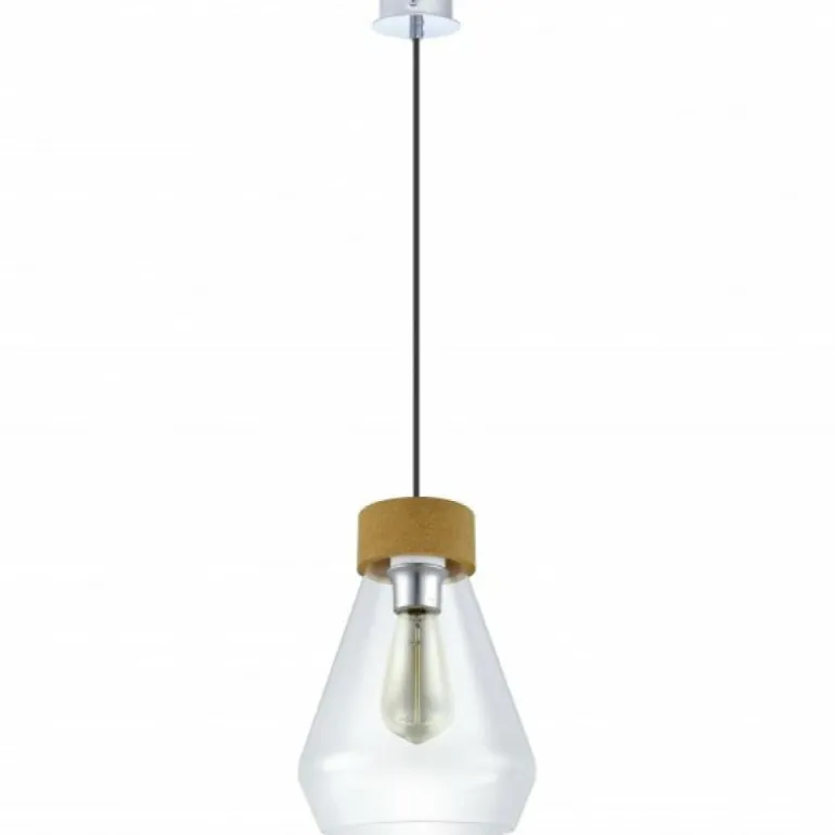 Suspension Eglo VINTAGE Chrome, 1 lumière