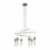 Suspension Eglo ZACHARO LED Nickel mat, 6 lumières