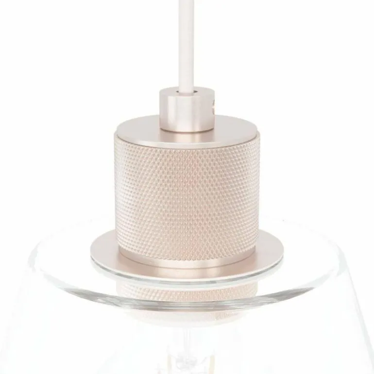 Suspension Eglo-Leuchten COPLEY Or rose, 1 lumière